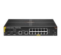 HPE - Switch di Rete Aruba 6100 12G Class4 PoE 2G / 2SFP+ 139W Gestito 12 Porte Ethernet RJ-45 (10/100/1000) 1U Colore Nero