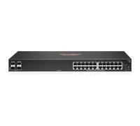 HPE - Switch di Rete Aruba 6100 con 24 Porte Gigabit Ethernet (10/100/1000) Colore Nero