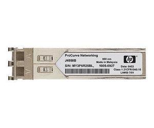 HPE X120 1G SFP LC SX modulo del ricetrasmettitore di rete 1000 Mbit/s (HPE TRANSCEIVER X120 1G SFP LC SX,550M 850NM MMF) NEW