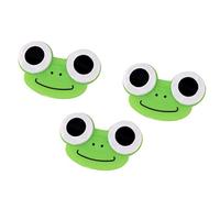 Hperu 3pcs Case di lente a contatto con cartone animato, custodia lente a contatto Cartoon Frog Frogatto Contatto Porta di lenti per animali da cartone animato Box