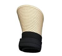 Hperu Visiere Parasole estive per Donna e Donna, Cuffia da Spiaggia Regolabile con Fascia in Paglia a Tesa Larga con Protezione UV per Pesca Ciclismo Golf Beige