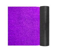 HPFHSJ Prato artificiale, altezza 30 mm, con fori di drenaggio, per piscina, terrazza e fondo in gomma (viola, lunghezza 4 m)