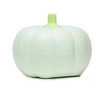 HPFVHRDCE Pumpkin Double-Layer Snack Tray - 1 or 2 Pcs Multifunctional Fruit and Candy Box, Living Room Storage Dish for Snacks, Seeds, Sweets - Yellow Green Decorative Bowl for Halloween & Home