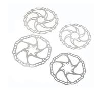 HPGHZNYNMK 1/2 pezzi rotore freno a disco for bicicletta ultraleggero mountain bike 160/180 mm bulloni da 6/7 pollici parti Accessori per scooter(1pc-180MM)