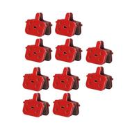HPGHZNYNMK 1-20 set di pastiglie for freni a disco bici MTB, bicicletta in resina semimetallica bulloni parti accessori Accessori per scooter(10 Sets)
