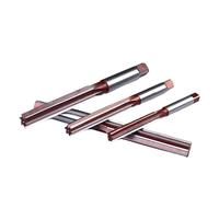 HPGHZNYNMK 1 alesatore manuale H7 in lega di precisione HSS a gambo dritto, strumenti di ingegneria per la lavorazione dei metalli, utensili da taglio D4-D20 alesatore conico (D8 mm)