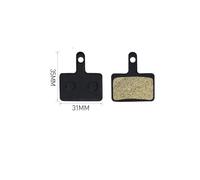 HPGHZNYNMK 1 paio di pastiglie freno a disco idrauliche in resina for mountain bike, adatte Shimano MT200 SRAM AVID HAYES Magura MT5 MT7 ZOOM M365 KUGOO M4 Accessori per scooter(01B Resin 1pair)