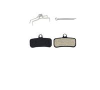 HPGHZNYNMK 1 paio di pastiglie freno a disco idrauliche in resina for mountain bike, adatte Shimano MT200 SRAM AVID HAYES Magura MT5 MT7 ZOOM M365 KUGOO M4 Accessori per scooter(01E Resin 1pair)