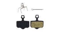 HPGHZNYNMK 1 paio di pastiglie freno a disco idrauliche in resina for mountain bike, adatte Shimano MT200 SRAM AVID HAYES Magura MT5 MT7 ZOOM M365 KUGOO M4 Accessori per scooter(02D Resin 1pair)