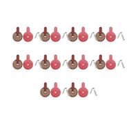 HPGHZNYNMK 10 paia di pastiglie for freni a disco in resina MTB adatte BB8 NOVELA YINXING BOLIDS FOREVIR parti bici da strada e mountain bike Accessori per scooter(10 Pairs)