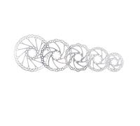HPGHZNYNMK 120 mm/140 mm/160 mm/180 mm/203 mm 6 pollici acciaio inox rotore disco per mountain road cruiser bike parti freno freno moto (1 pezzo da 140 mm)