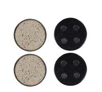 HPGHZNYNMK 2/4/10 pezzi Pastiglie freno a disco for scooter elettrico adatte Xiaomi M365 Pro Kick Scooter Parti di ricambio Piastre attrito resistenti all'usura Accessori per scooter(365-4pcs)