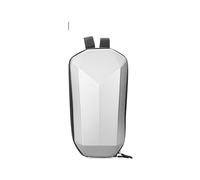 HPGHZNYNMK Borsa anteriore for scooter elettrico, impermeabile, in EVA, guscio rigido, bicicletta, riflettente, da appendere al manubrio Accessori per scooter(D Silver 4L)