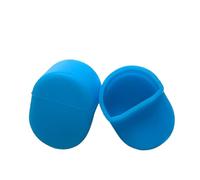 HPGHZNYNMK Copertura in silicone for gancio for parafango monopattino elettrico adatto for Xiaomi M365 1S Pro, parafango posteriore leggero, coperchio for fibbia Accessori per scooter(2pcs blue)