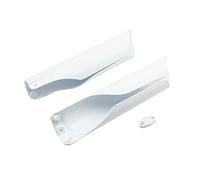 HPGHZNYNMK Copri Forcella Protezione Ammortizzatore Compatibile con FC Te TC TX 125 250 300 350 450 500 EXC EXCF SX SXF XC XCF XCW XCFW Linee di Copertura e Decorative(Wit)