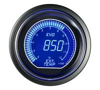 HPGHZNYNMK Digital 2 "52mm Turbo Pressure Manometro Car Turbo Boost Gauge PSI Misuratore di pressione dell'olio della temperatura dell'olio temperatura dell'acqua misuratore del voltmetro indicatore d