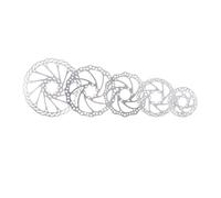 HPGHZNYNMK Disco rotore per bicicletta da 120 mm/140 mm/160 mm/180 mm/203 mm, in acciaio inox, per mountain road cruiser, parti del freno per moto (203 mm)
