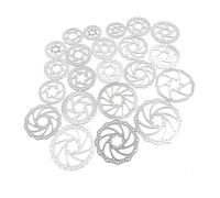 HPGHZNYNMK For MTB Mountain Road Cruiser Bike Parti di biciclette Freno a disco Ciclismo 120/140/160/180mm Rotore in acciaio inossidabile Freno a disco Dischi freno per motociclette(180 A)