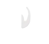 HPGHZNYNMK Gancio anteriore for monopattino elettrico for Xiaomi M365/1S/Pro/PRO2, gancio a doppio artiglio, supporto portaoggetti for impugnatura Accessori per scooter(Blanco)