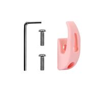 HPGHZNYNMK Gancio anteriore for monopattino elettrico for Xiaomi M365/1S/Pro/PRO2, gancio a doppio artiglio, supporto portaoggetti for impugnatura Accessori per scooter(Rosa)