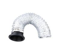 HPGHZNYNMK Kit di aspirazione aria turbo for paraurti anteriore universale for auto, kit di aspirazione turbina ABS, imbuto aria, aspetto fibra di carbonio Tubo di aspirazione(Round)