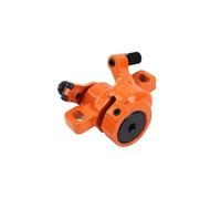 HPGHZNYNMK Pastiglia freno a disco, pinza for F40, F30, F20, F25, monopattino elettrico, da 140 mm 6 fori, cavo, linea, parti Accessori per scooter(Brake Block Orange)
