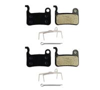 HPGHZNYNMK Pastiglie freno a disco in resina for bicicletta adatte Shimano XTR M965 M966 M975 Saint M800 Deore XT M765 M775 M776 SLX M665 M535 1/2/4 paia Accessori per scooter(2 pairs Resin)