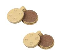 HPGHZNYNMK Pastiglie Freno For Dischi Ruota Posteriori Scooter Elettrici Widewheel Accessori per scooter(All-metal 2 pair)
