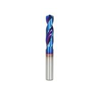 HPGHZNYNMK Punta for trapano in carburo di tungsteno SIQICNC HRC65 for metallo duro, tornio CNC, acciaio da 1,0 mm a 20 mm Alesatore conico(4.2mmx25x50L)