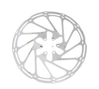 HPGHZNYNMK Rotori freno bici Centerline 140 160 180 203 mm a disco idraulici for bulloni MTB Mountain Road Bicicletta Scooter Accessori per scooter(Silver 203mm)