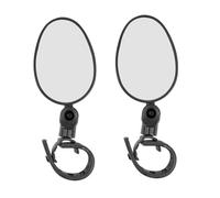 HPGHZNYNMK Specchietto retrovisore for Xiaomi M365 1S PRO Mi4 for Mi3 Scooter elettrico Manubrio girevole a 360 gradi Specchietti retrovisori regolabili Accessori per scooter(2pc)