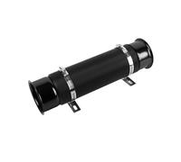 HPGHZNYNMK Tubo flessibile regolabile for aspirazione aria fredda turbo da 76 mm for auto Tubo di aspirazione(Noir)