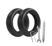 HPGHZNYNMK Versione aggiornata del pneumatico solido adatto for ruote XIAOMI da 8,5 pollici, evita lo strumento adesivo riflettente pneumatici Accessori per scooter(2pcs tire with tools)