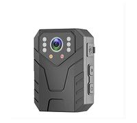 HPHPH 4K Mini Body Camera Full HD 1080P 2 pollici IPS Touch Screen Night Vision Videoregistratore Guardia di sicurezza Polizia Corpo Mini Cam(64G TF Card)