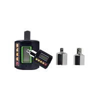 HPHPH Chiave dinamometrica digitale, 3 pezzi, misuratore di coppia digitale, testa display per riparazione bici auto bicicletta tester con adattatore 3-200 N.m, fai da te e riparazioni domestiche (ANC