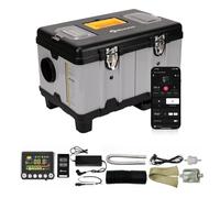 HPHPH Estrattore Aria, Riscaldatore ausiliario da 8 kW AC e 12/24 V DC con modalità Alta Quota e modalità Ventilazione, riscaldatore Portatile Ultra Silenzioso(TB-10 PRO with CO)
