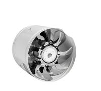 HPHPH Estrattore Aria, Ventilatore di Scarico da 4/6 Pollici Ventilatore d'Aria da 4 "6" for Cucina Bagno Mini estrattore con Cavo da 1,5 m Ventilatore for Condotto in Tubo Metallico(4 inch,B)