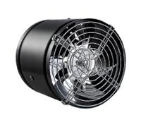 HPHPH Estrattore Aria, Ventilatore di Scarico fumi Potente e Silenzioso for Uso Domestico, con Rete, for Cucina e Bagno, Multifunzionale(Noir)