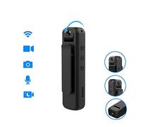 HPHPH Mini fotocamera digitale HD 1080P Home Sports DV Sensore di movimento for videocamera di sicurezza magnetica Piccola videocamera Pocket Body Camara(64GB)