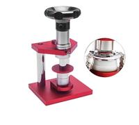 HPHPH Strumento for orologio, tipo a vite, lunetta in cristallo, fondello, coperchio della cassa, pressore con matrici, pressa for orologio, strumenti for orologiai, for premere il cristallo