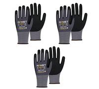 HPHST SF001TS - Guanti da lavoro, 3 paia di guanti da montaggio, per uomo e donna, design ergonomico, Smart Touch, taglia 10/XL