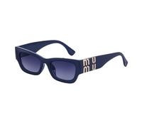 HPIRME Occhiali da sole rettangolari Donna Uomo Occhiali da sole Cat Eye Occhiali da sole femminili, 1, Taglia unica