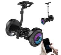HpJfdsU Bike for Kids And Teens - Leg+Hand Control, 15° Climbing,10-inch Tires, App Control, Bluetooth Connection, LED Lighting,130kg Load-Bearing Black