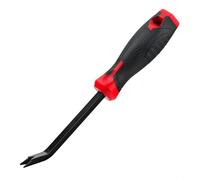 HpLive 1 estrattore per unghie in acciaio al cromo vanadio con punta a forma di V e manico ergonomico rosso e nero, compatto e portatile, adatto per la lavorazione del legno