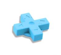 HpLive 1 pezzo di ricambio D-Pad per controller R36S, vestibilità precisa e feedback migliorato dei tasti, realizzato in materiale PLA resistente, compatto (celestial blue)