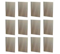 HpLive 12 piastre per saldatura in alluminio 2 x 4 x 1/8 pollici (0,13 pollici), accessori per saldatura 3,2 x 50,8 x 101,6 mm, resistenti alla corrosione per pratica fai da te
