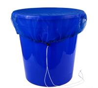 HpLive 2 pezzi copertura antipioggia 95 cm protezione filtro regolabile con nastro per serbatoio acqua zanzariera (blu)