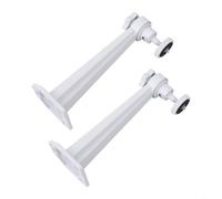 HpLive 2 pezzi Supporto per fotocamera girevole in alluminio soffitto e montaggio a parete per telecamera di sorveglianza Arlo Pro 2 3 CCTV