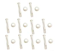 HpLive 6/10 pezzi 60 mm/70 mm 25018 perno di collegamento e guarnizione in gomma per piscina Intex 13 - 24 pollici, set di ricambio per piscina (10 pezzi da 70 mm)