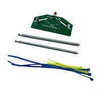 HpLive Antenna telescopica, ricevitore di frequenza 78 M-1 GHz, 137 MHz, positiva V, asta antenna V-dipolo, kit fai da te